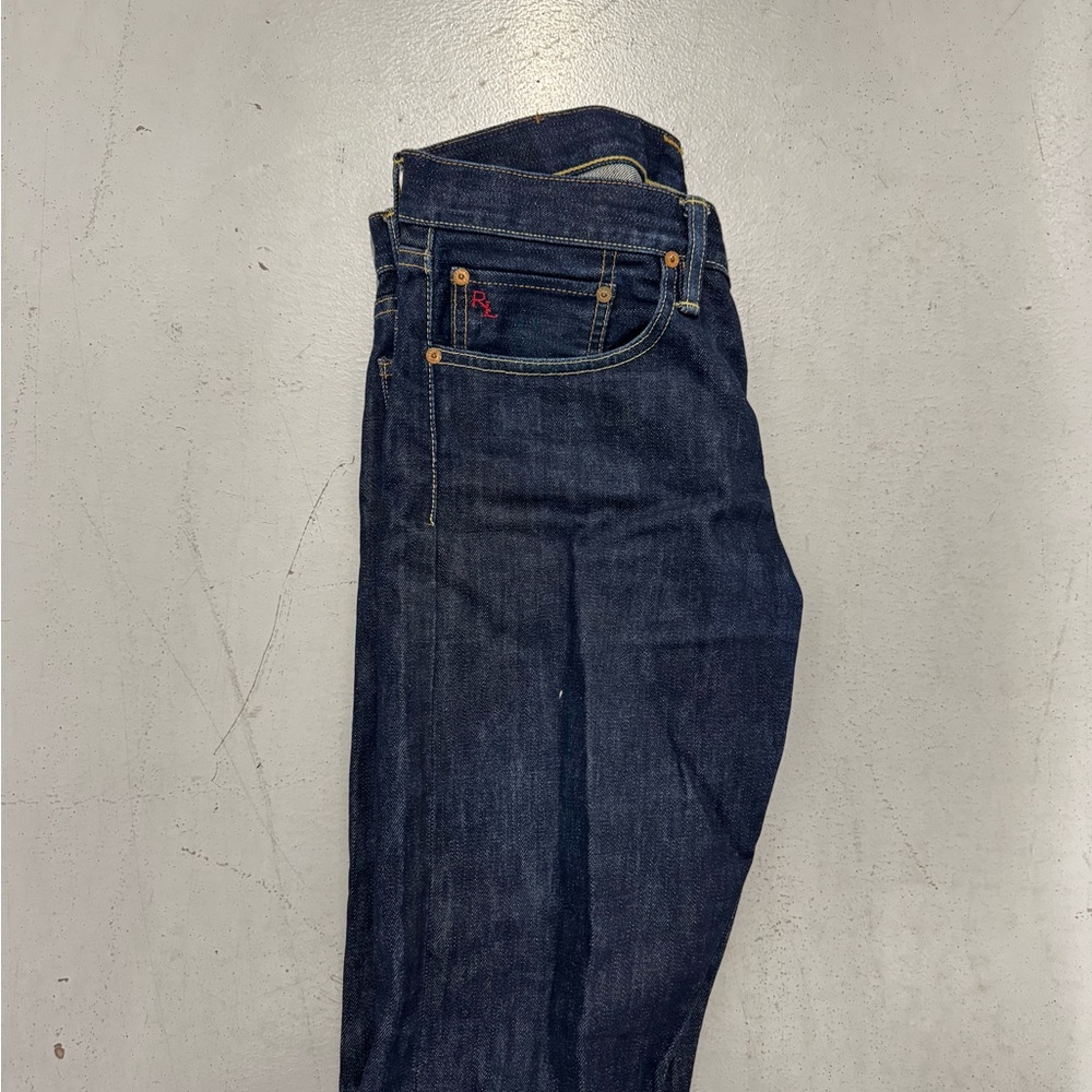 Polo by Ralph Lauren Dark Blue Denim Jeans - Picture 2 of 3